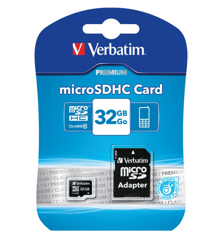 Verbatim Premium microSDHC Class 10, 32GB