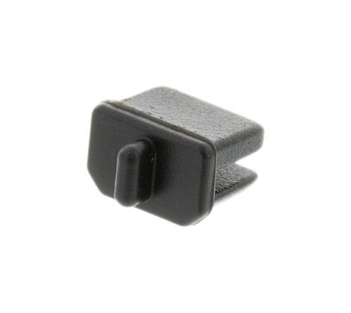 Deltaco dammskydd för mini DisplayPort-anslutning (10-pack), svart