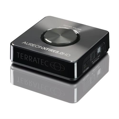Terratec Aureon XFIRE 8.0 HD, USB-ljudkort med 3,5mm