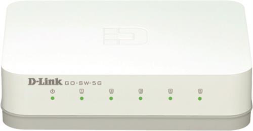 D-link Gigabit Easy Desktop Switch, 5-port