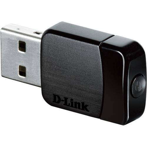 D-Link Mini AC600, nätverksadapter, USB2.0, 802.11n/g/ac
