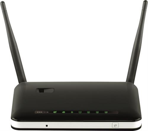 D-Link trÃ¥dlÃ¶s 4G router med 4-ports switch, 10/100Mbps