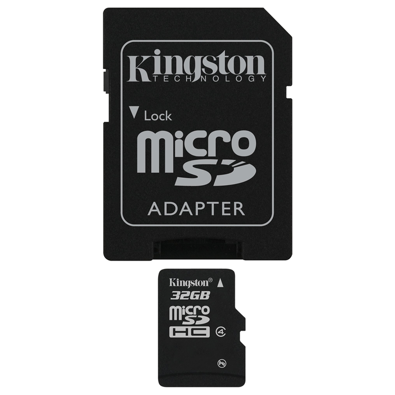 Kingston MicroSDHC Class 4, 32GB