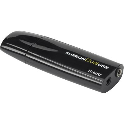 Terratec Aureon Dual USB-ljudkort med 3.5mm + optisk