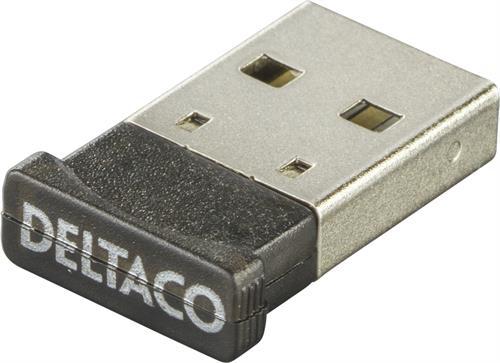 Deltaco Bluetooth 4.0 nano-adapter, 3Mbps