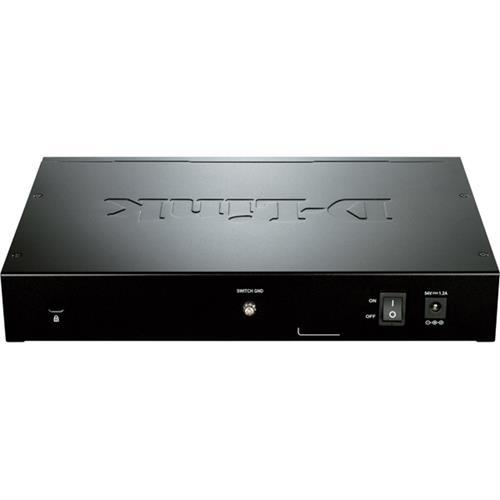 D-Link DGS-1210-08P nätverksswitch, 8-port