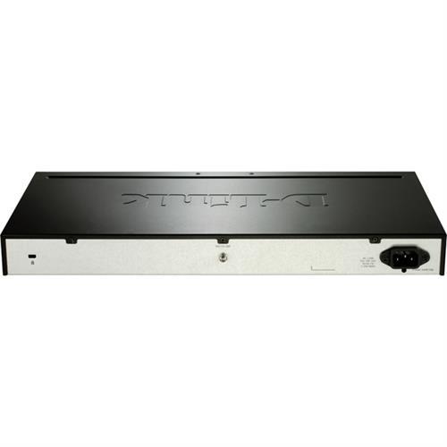 D-Link DGS-1210-24P nätverksswitch, 24-port