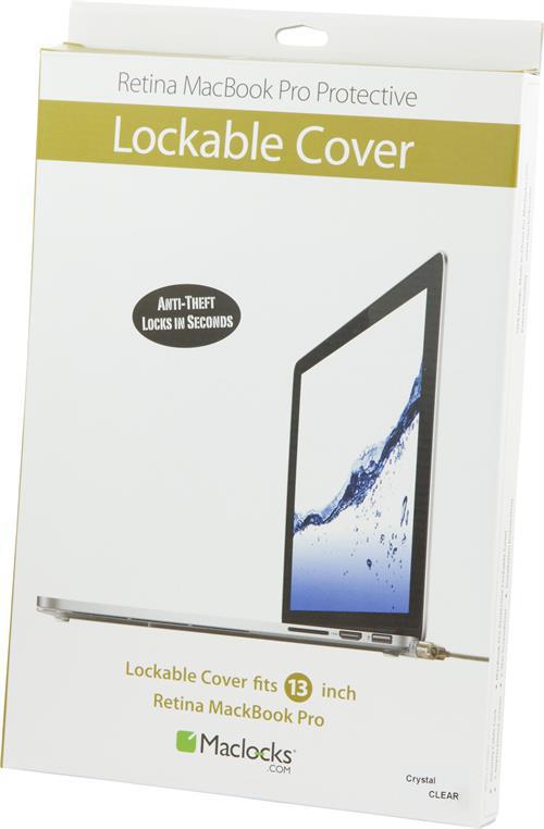 Maclocks Lockable Cover skal med lås, Macbook Pro Retina 13"