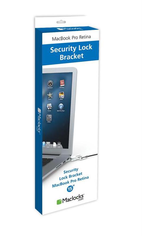 Maclocks Security Lock stöldskyddsskena, MacBook Pro Retina 15"