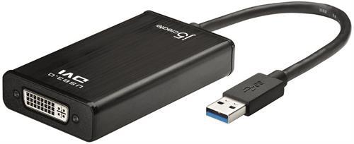 j5create USB 3.0 till DVI-adapter, extra grafikkort