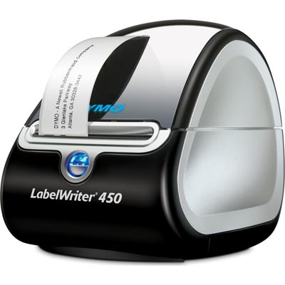 Dymo LabelWriter 450 etikettskrivare, 51 etiketter/min, PC/MAC