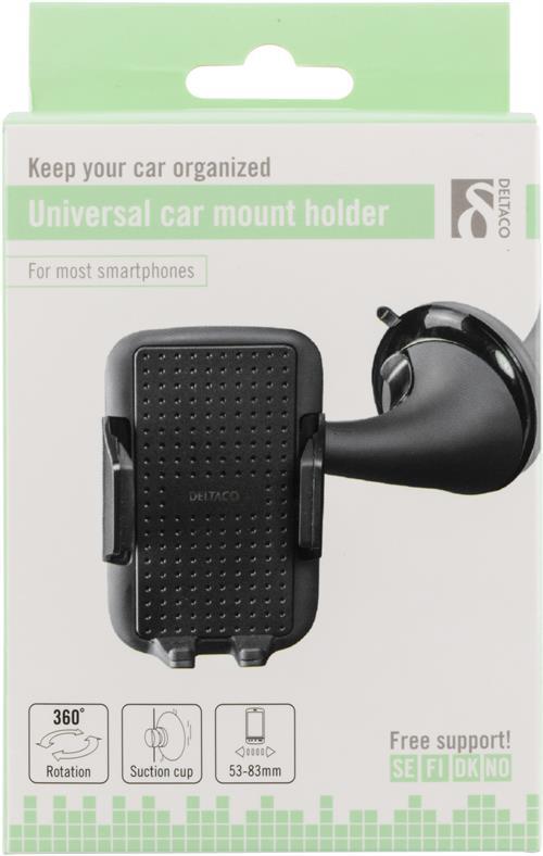 Deltaco bilhållare för smartphones, universal