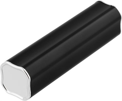Streetz Powerbank portabelt batteri svart 1A, 2600mAh