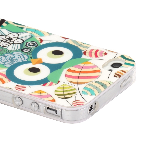 TPU-skal uggla i träd, iPhone 4/4S