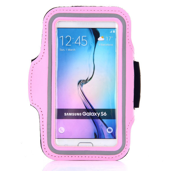 Sportarmband rosa, Samsung Galaxy S6/S6 Edge/S7