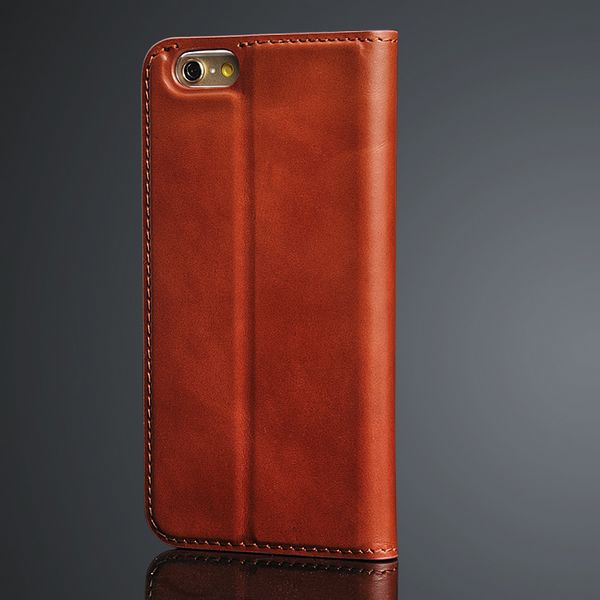 Plånboksfodral brun, iPhone 6