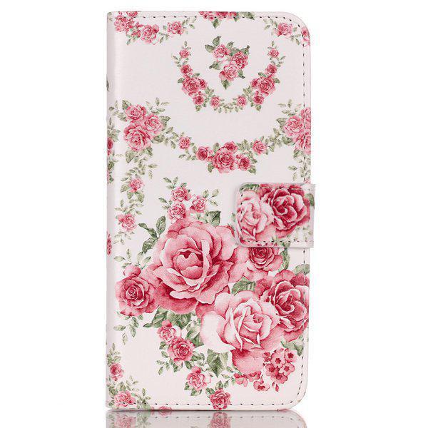Plånboksfodral med blommor, iPhone 6/6S