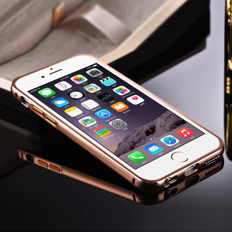 Läcker metall bumper roseguld, iPhone 6 Plus