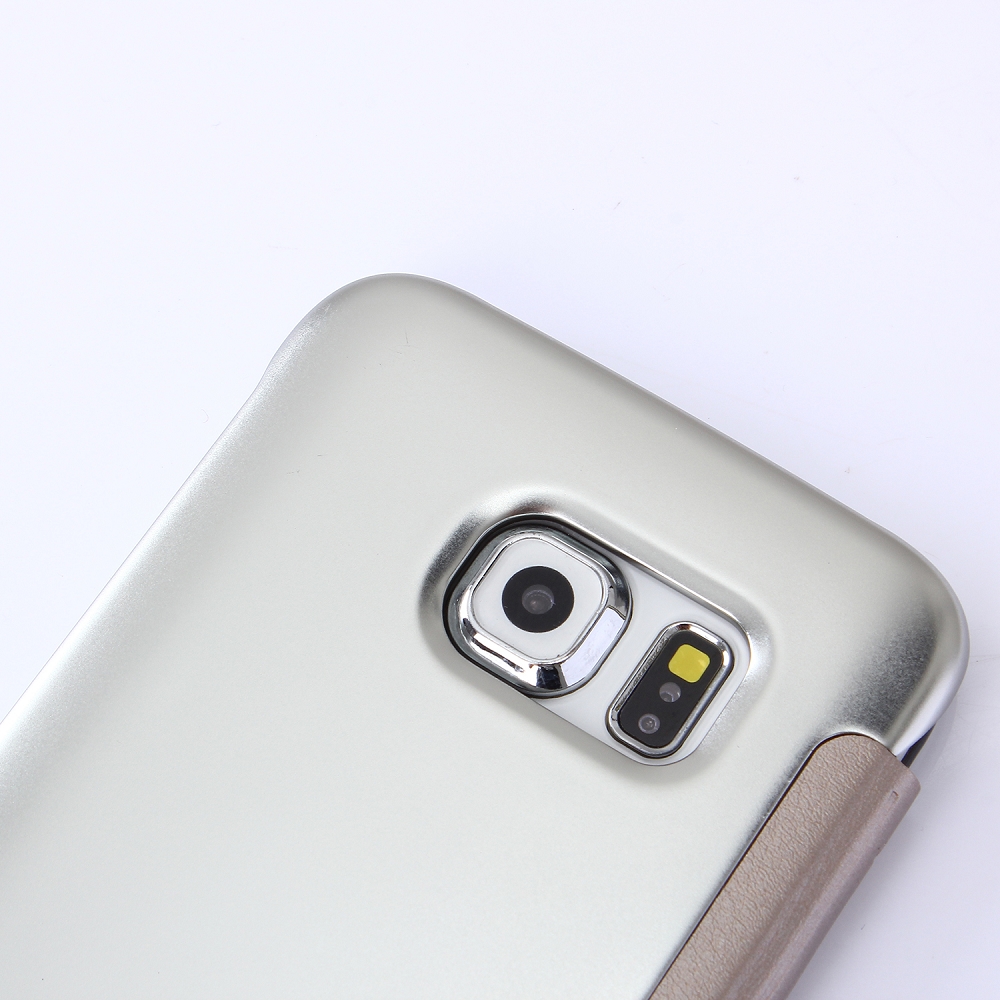 Clear View fodral silver, Samsung Galaxy S6