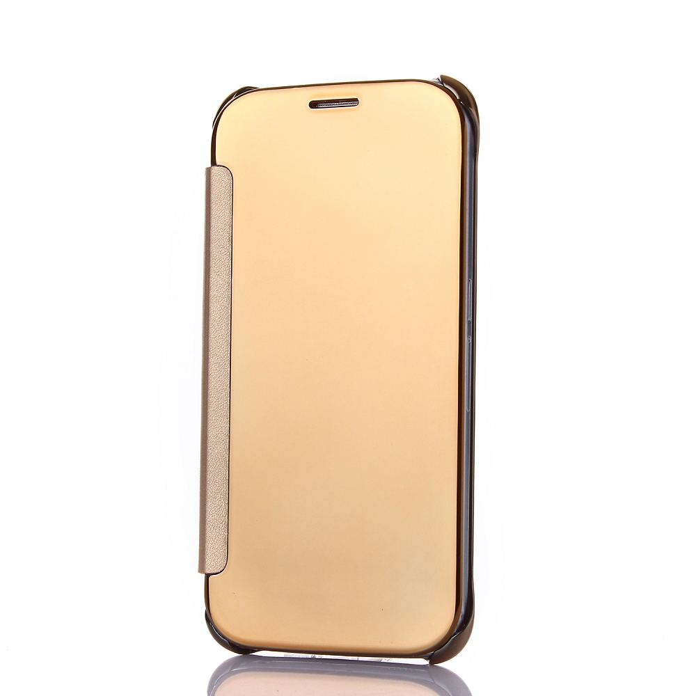 Clear View fodral guld, Samsung Galaxy S6