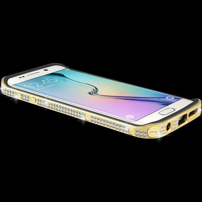 Love Mei Star Line diamanter silver, Samsung Galaxy S6 Edge