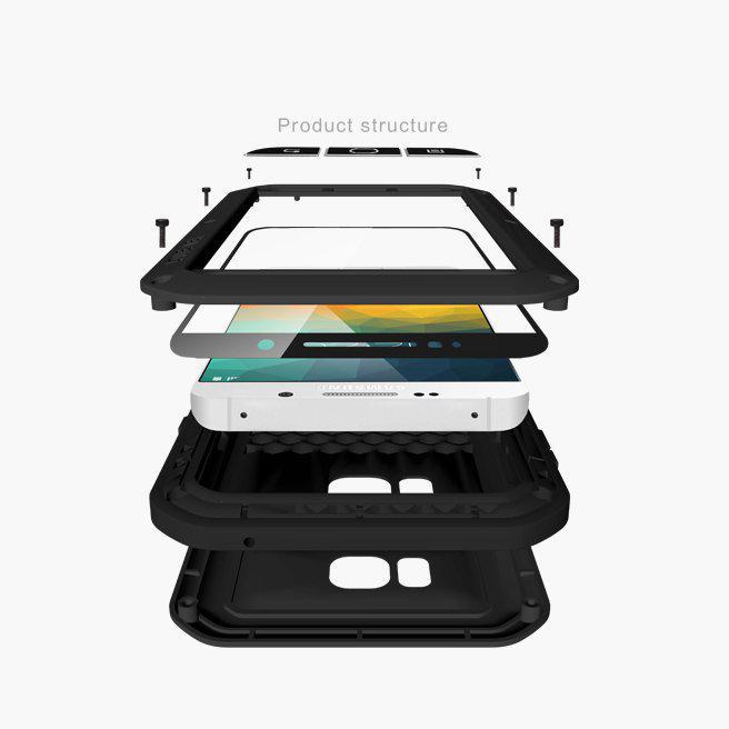 Love Mei Powerful svart, Samsung Galaxy Note 5