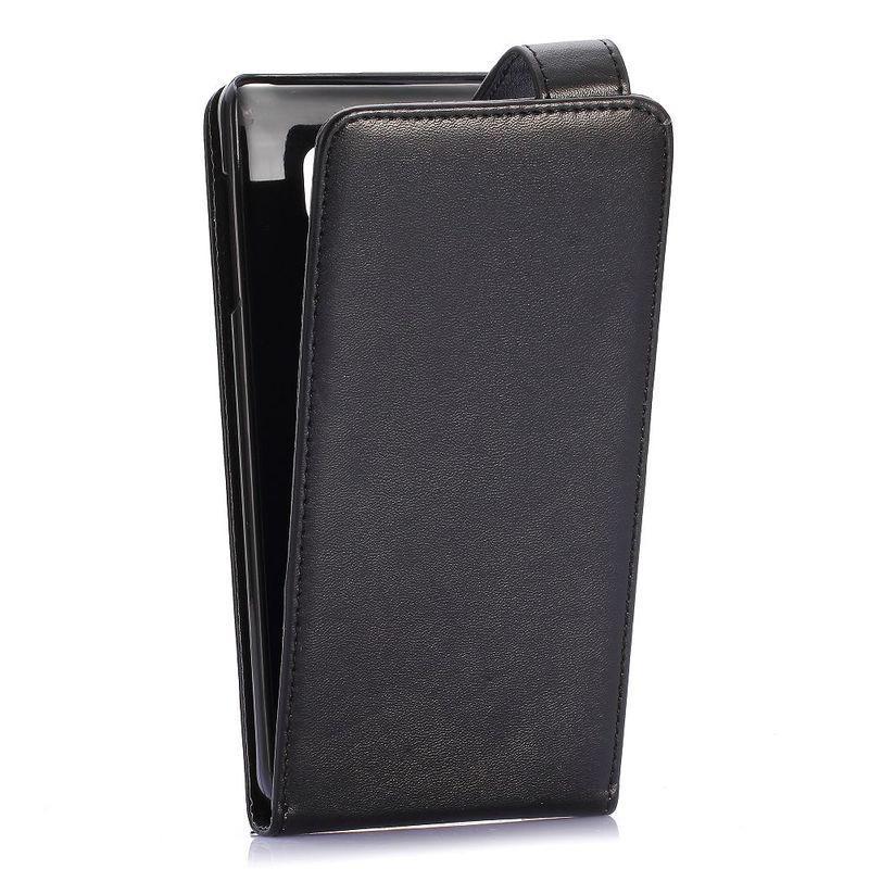 Elegant flipfodral svart, Samsung Galaxy Note 5