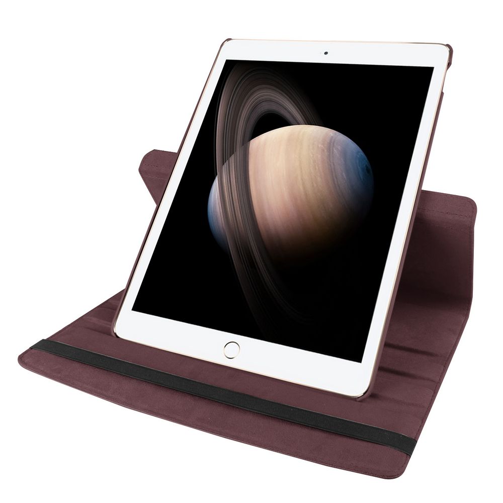 Läderfodral med roterbart ställ, iPad Pro 12.9 2015 2017, brun