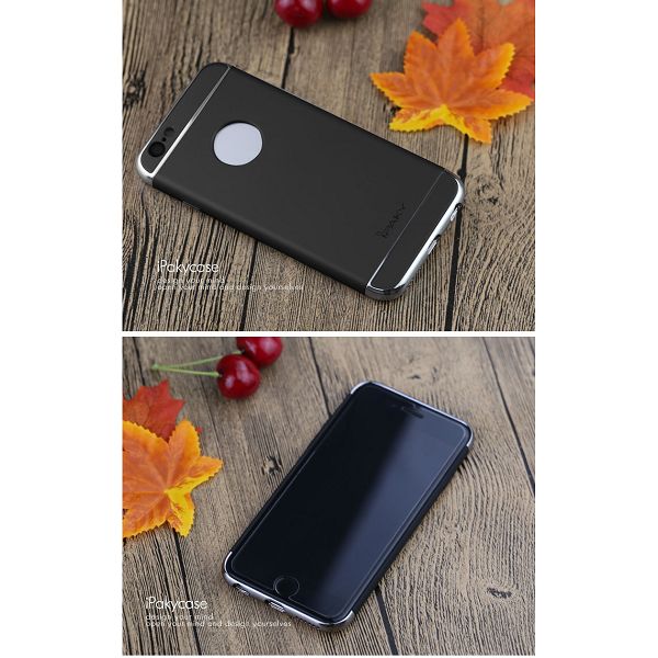 iPaky hard case svart, iPhone 6