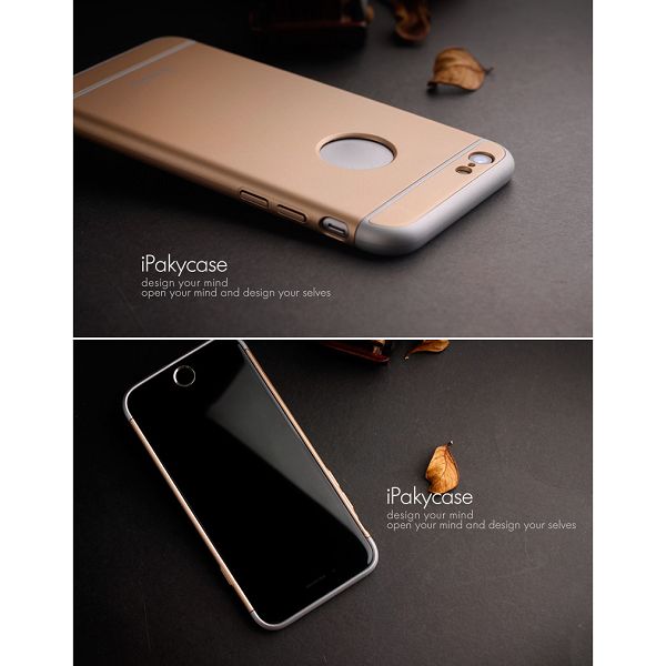 iPaky hard case guld, iPhone 6
