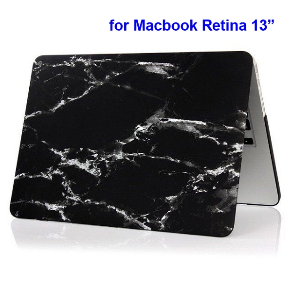 Skal med klassisk motiv svart, MacBook Pro 13" Retina
