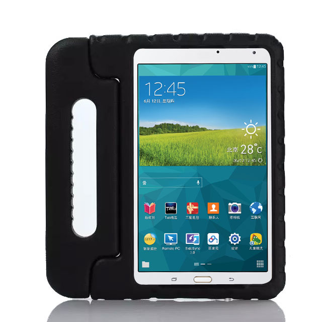 Barnfodral med ställ svart, Samsung Galaxy Tab S 8.4