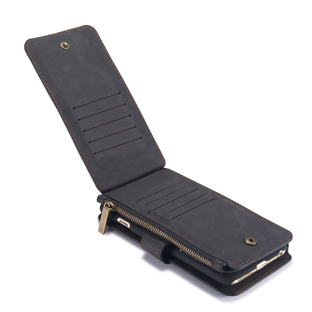 CaseMe plånboksfodral med magnetskal till iPhone 6, svart