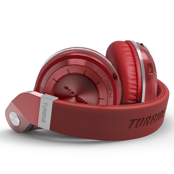 Bluedio T2+ bluetooth v4.1 headset, röd