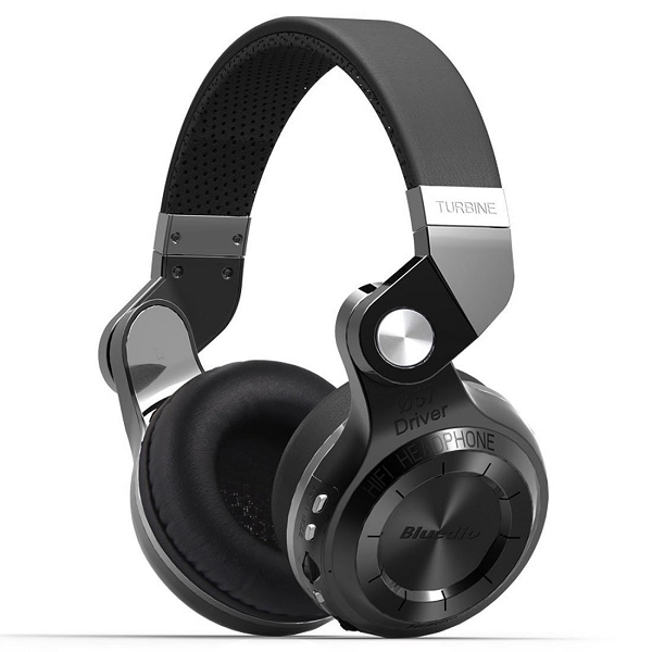 Bluedio T2+ bluetooth v4.1 headset, svart