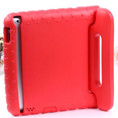 Skumfodral med ställ röd, iPad Mini/2/3