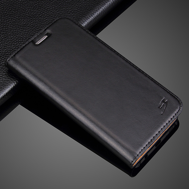 Plånboksfodral svart, Samsung Galaxy S7