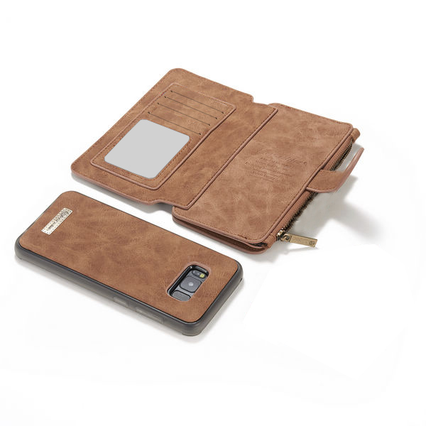 Plånboksfodral till Samsung Galaxy S8 brun