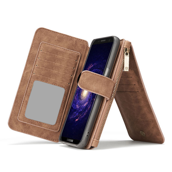 Plånboksfodral till Samsung Galaxy S8 brun