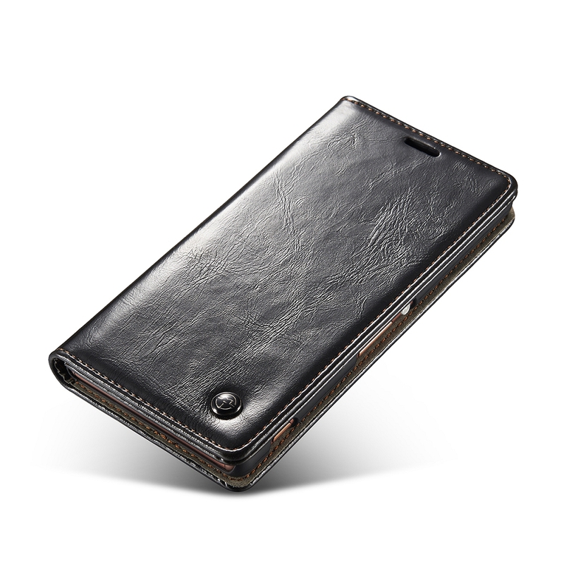 CaseMe läderfodral med ställ, Sony Xperia Z3, svart