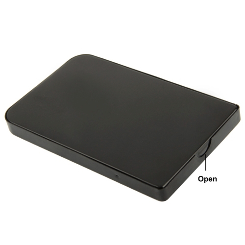 2,5" SATA HDD extern kabinett, svart