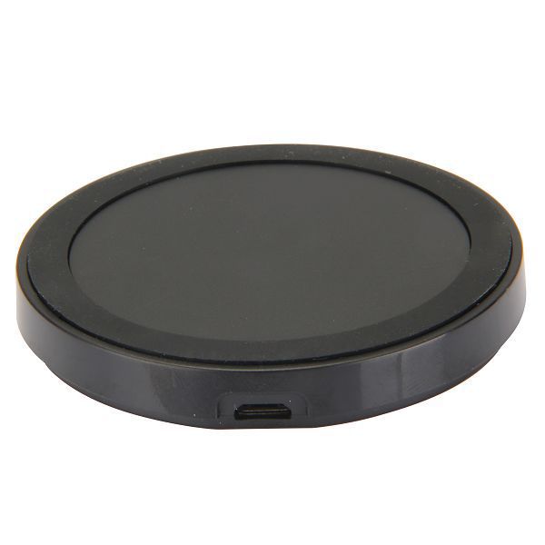 Qi trådlös laddningsstation mini svart, iPhone 5/6, demoex