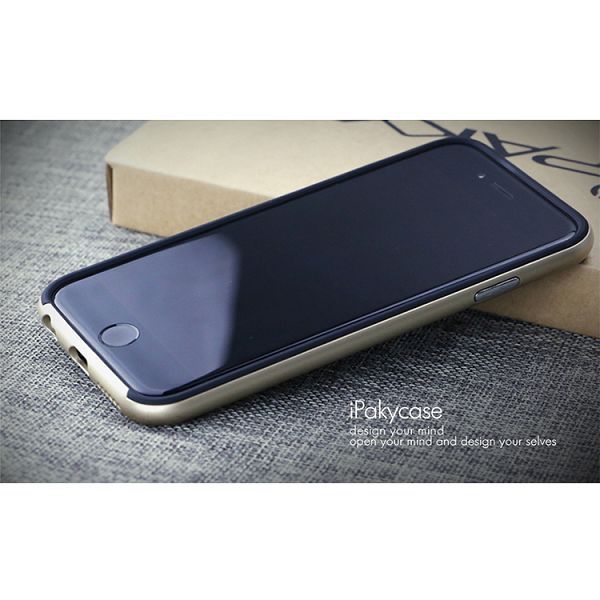 IPAKY Hybrid TPU skal till iPhone 6 Plus, guld