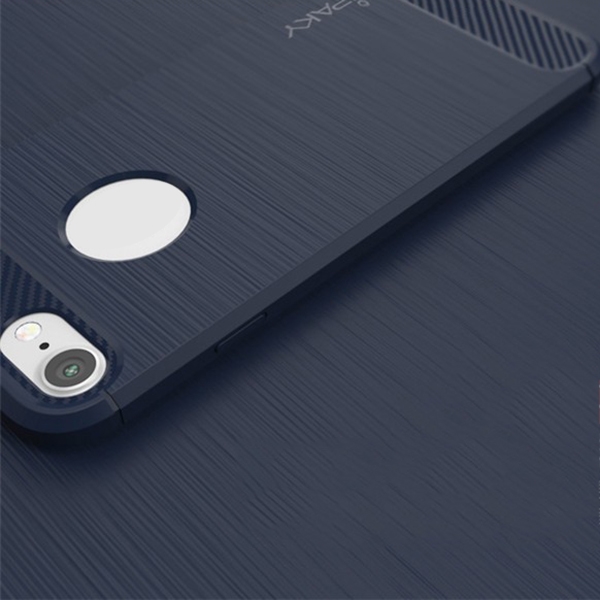 iPaky med kolfiber look till iPhone 7, grå