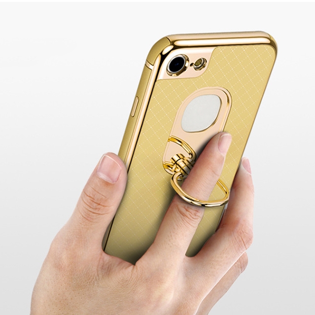 iPaky skal med ställ, iPhone 7, guld