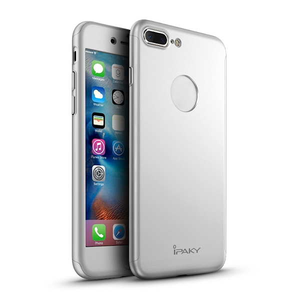 iPaky helomslutande skal till iPhone 7 Plus, silver
