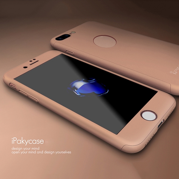 iPaky helomslutande skal till iPhone 7 Plus, rosa