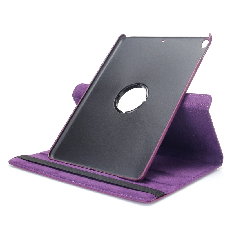 Läderfodral med roterbart ställ lila, iPad Air 3, Pro 10.5