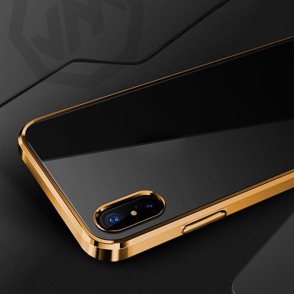 Elegant skal till iPhone X, guld