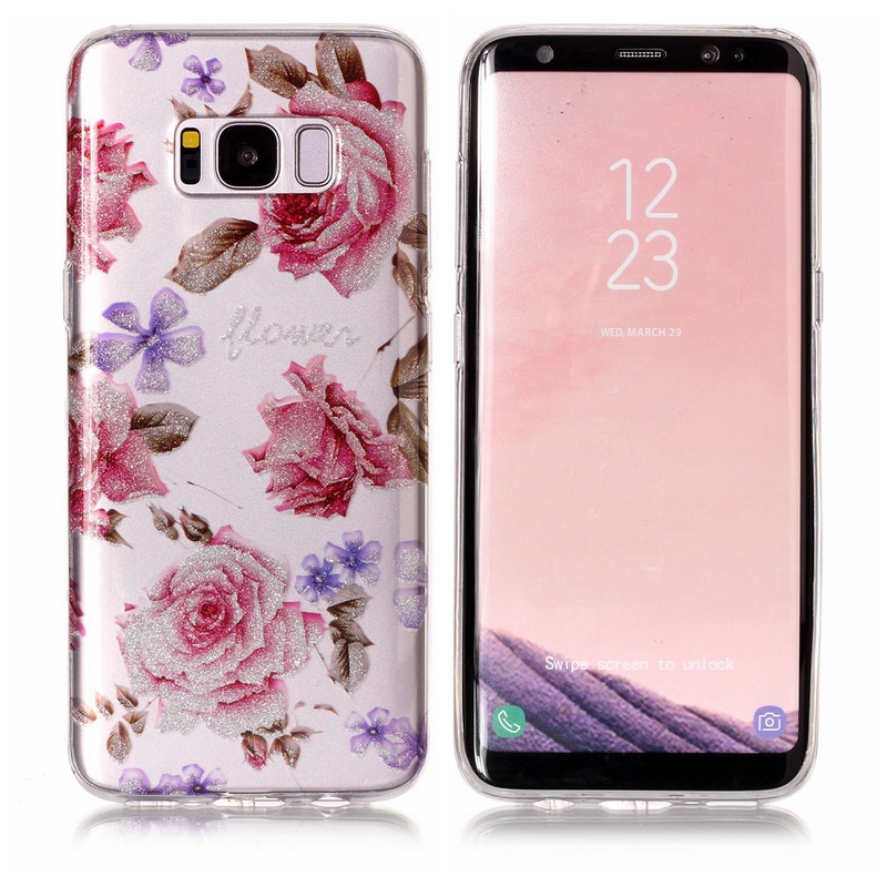 Supertunt skal med rosor, Samsung Galaxy S8